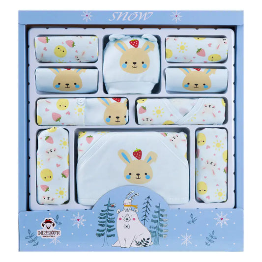 Newborn Gift Box with Baby Clothes and Outfit Set