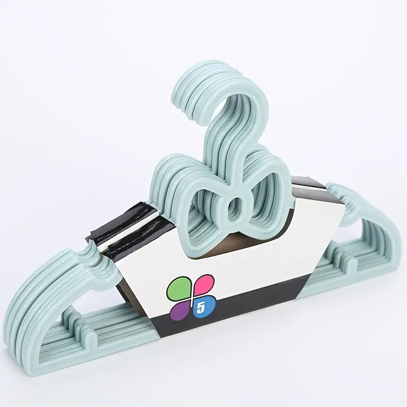 5 PCS Knot Shaped Multi-functional Baby Clothes Hangers