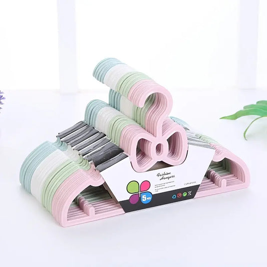 5 PCS Knot Shaped Multi-functional Baby Clothes Hangers