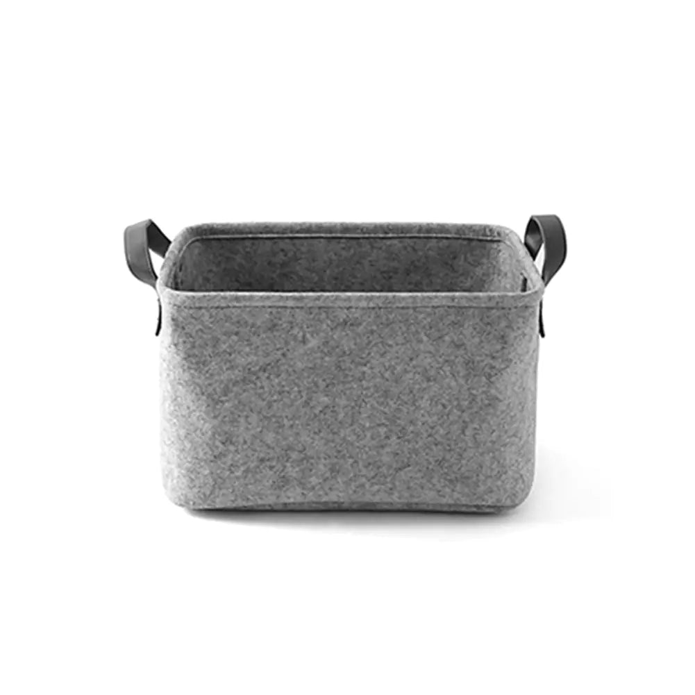 Felt Storage Basket for Laundry and Baby Clothes