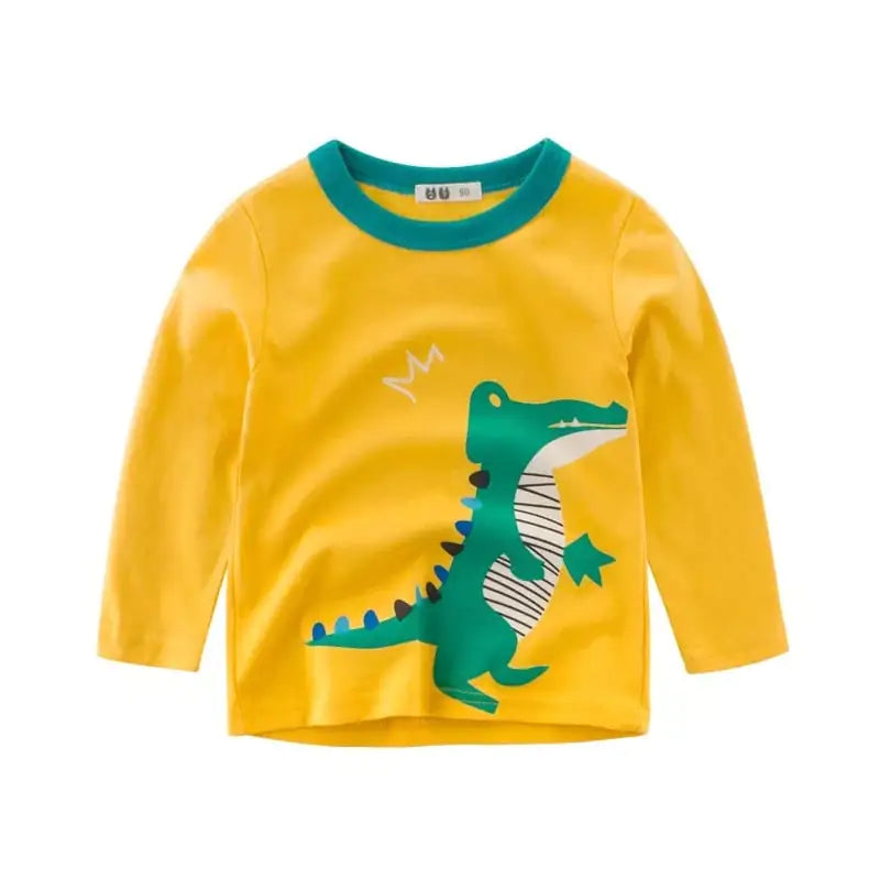 Autumn Long-Sleeved T-Shirt for Boys' Baby Clothes