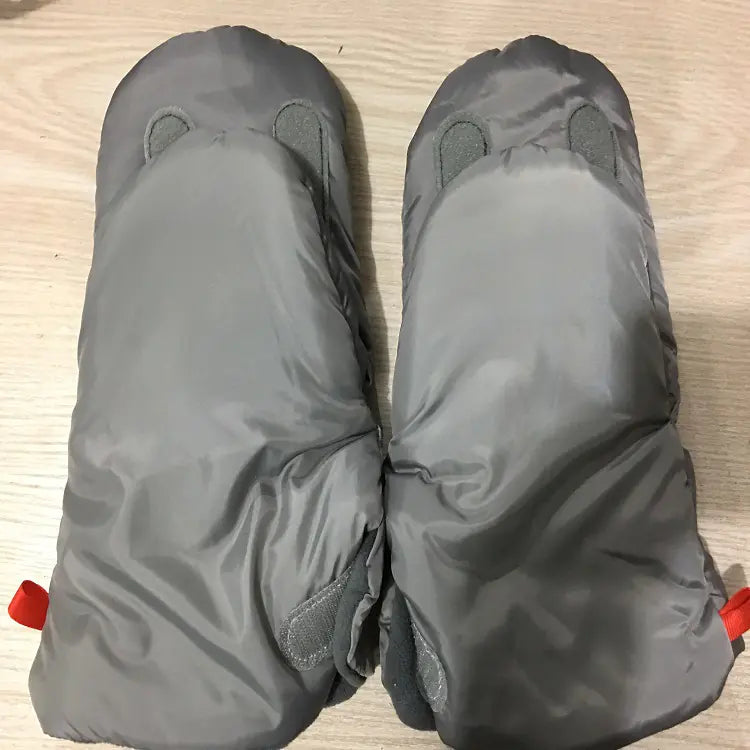 Winter Baby Stroller Warm Gloves for Comfort