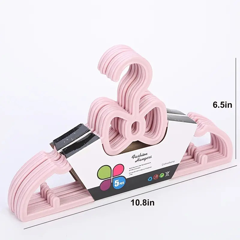 5 PCS Knot Shaped Multi-functional Baby Clothes Hangers